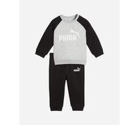 Puma Minicats Essential Raglan Tracksuit Nero 3-4 Years Bambini