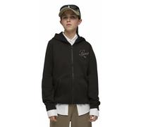 Puma Essential Script Jr - felpa con cappuccio - bambina 128 Black junior