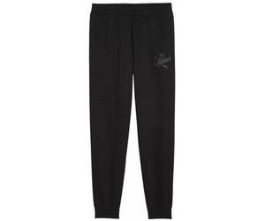 Puma Essential Script Jr - pantaloni fitness - bambina Black 128
