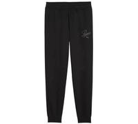 Puma Essential Script Jr - pantaloni fitness - bambina Black 164