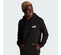 Puma Essential Small Logo Felpa Con Cappuccio Da Uomo Nera BNWT