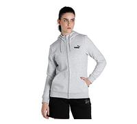 Puma Small Logo Full Zip Sweatshirt Grigio XL Donna