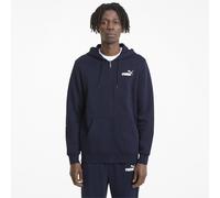 Puma Essential Small Logo Full Zip Hoodie Blu S Blu