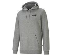 Puma Essential Small Logo Hoodie 586690-03, Mens Sweatshirt, Grey, M EU