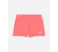 Puma Essential Small Logo W - Pantaloncini - Donna - Rosa L