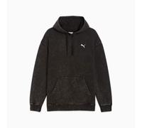Puma Essentials Elevated Wash Hoodie Felpa con cappuccio da uomo black