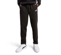PUMA Essentials Fleece Sweatpants (Available in Big & Tall) Pantaloni da Ginnastica, Nero, Gamba Aperta, ss25, 3XL Uomo