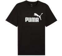 Puma Essentials - Maglietta da Uomo con Logo, Disponibile in Big & Tall, Grande Logo Nero, Ah25, Taglia 3XL