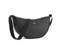 PUMA Essentials PU Half Moon Bag, Borsa a Unisex-Bambini e Ragazzi Black, One Size