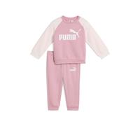 Puma Essentials Raglan Crew Set Toddler Girocollo con pantalone felpati bambina