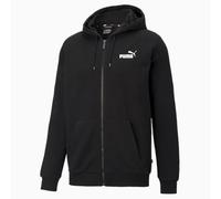 Felpa da uomo Puma ESS Small Logo FZ Hoodie TR Taglia: L / Colore: nero/bianco
