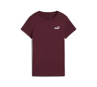 Puma Essentials Small No.1 Logo Tee W t shirt maglia a manica corta donna ruby