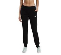 Puma Essentials W Swt, Pantaloni Tuta, Donna, Nero (Cotone Black), S