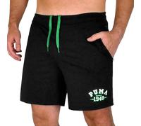 PUMA Estate Pantaloncini Felpa Uomo Pantaloncini Bermuda Sport Tempo Libero Nero