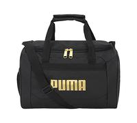 PUMA Kids' Evercat Transformation Duffel, Black/Gold, One-Size