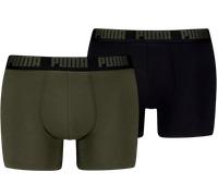 PUMA Everyday Basic Boxer 2p, Biancheria Intima Uomo, Forest Night Tonal - New, XL