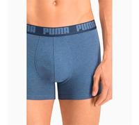 PUMA Everyday Basic Boxer 2p, Biancheria Intima Uomo, Navy Light Blue, S-L