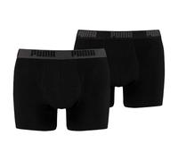 PUMA Everyday Basic Boxer 2p, Biancheria Intima Uomo, Nero, XL
