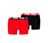 PUMA Everyday Basic Boxer 2p, Biancheria Intima Uomo, Red/Black - New, S