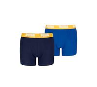 PUMA Everyday Basic Boxer, Green Combo, 128 (Pacco da 2) Bambini e Ragazzi