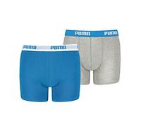 Boxer Puma Basic blu grigio bambini (2 unità) - 146-152