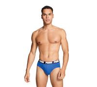 PUMA Brief 521030001 Slip bikini, Blu, S (Pacco da 2) Uomo