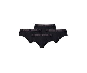 PUMA Everyday - Mutande da uomo, confezione da 4, Nero , S