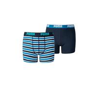 Puma Everyday Striped Boxers 2P, Biancheria Intima Bambini e Ragazzi
