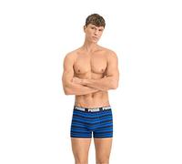PUMA Boxer, Biancheria Intima Uomo, Blue Dark Stripes, XL
