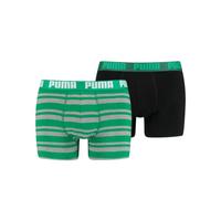 Puma Everyday Striped Boxers 2p Biancheria Intima Uomo (Pacco da 2)