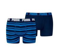 Puma Everyday Striped Boxers 2p Biancheria Intima Uomo (Pacco da 2)