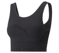 PUMA Evoknit Crop Top, Donna, Black, M