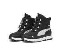 PUMA Evolve Boot PURETEX JR - Scarpe da Ginnastica, PUMA Black-Ash Gray-PUMA White