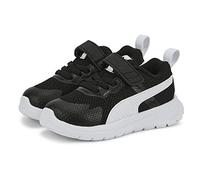 PUMA Evolve Run Mesh AC+ Inf, Scarpe da Ginnastica Unisex-Bimbi 0-24, Black White Black, 19 EU