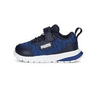PUMA Evolve Street AC+ Inf, Scarpe da Ginnastica Unisex-Bimbi 0-24, Navy White-Clyde Royal, 22 EU