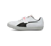 PUMA evoSPEED High Jump 6, Scarpe da Atletica Leggera, Unisex - Adulto, Puma White/Puma Black/Lava Blast, 44.5 EU