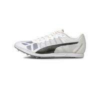 PUMA evoSPEED Mid-Distance, Scarpe da Campo E da Pista Uomo, Bianco (Puma White-Puma Black-Lava Blast), 40.5 EU