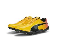 PUMA Evospeed Prep Sprint 3, Scarpe da Campo e da Pista Unisex-Adulto, Sun Stream Sunset Glow Black, 41 EU