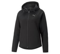 PUMA Evostripe-Felpa con Cappuccio Invernale con Zip Intera, Sudore Donna, Black, M