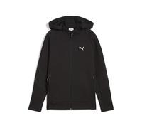 PUMA EVOSTRIPE Full-Zip Hoodie Dk B, Giacche di Sudore Bambino, PUMA Black,