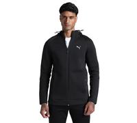 PUMA EVOSTRIPE Full-Zip Hoodie Dk, Giacche di Sudore Uomo, PUMA Black, S