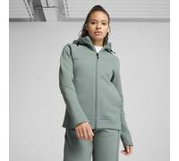 PUMA EVOSTRIPE Full-Zip Hoodie Women, Abbigliamento, Verde Moon, XS XS