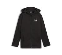 PUMA EVOSTRIPE FZ Hoodie Dk B - Sudore Ragazzi, PUMA Black, 681803