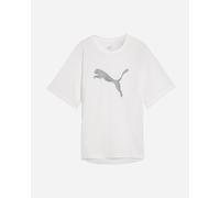 Puma Evostripe Logo W - T-shirt - Donna - Bianco L