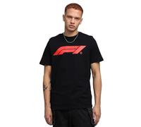 PUMA F1 Ess Logo Tee 180g, Magliette Uomo, PUMA Black,