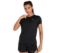 PUMA Favorite - Maglietta da Corsa a Maniche Corte da Donna, Nero, L