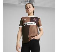 PUMA FC St. Pauli 24/25 Home Jersey Youth, Abbigliamento, Espresso Marrone/Bianco, 9-10Y 9-10Y