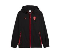 PUMA AC Milan Pumatech - Giacca in tessuto nero, M da uomo