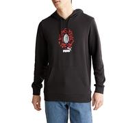 PUMA Felpa Calcio AC Milan Hoodie Rosso Nero L