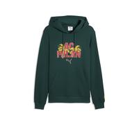 PUMA Felpa con cappuccio AC Milan ftblCulture da uomo, Accessori, Verde, XL XL